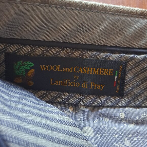 NEW 6 East Men's Grey Wool Cashmere Pants Sizes 32 and 40 - Picture 7 of 16